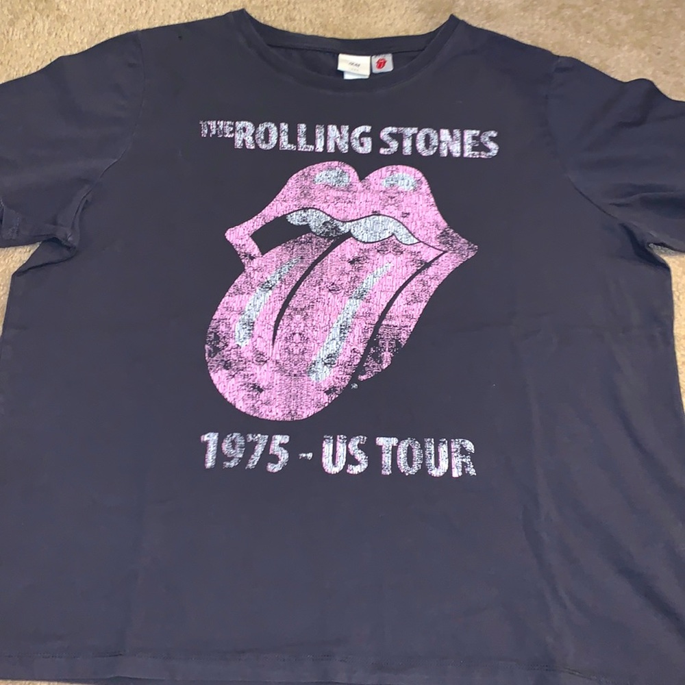 H&M Rolling Stones Oversized Tshirt